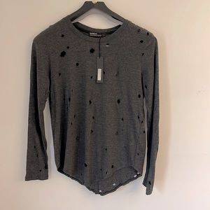 Benjamin Jay Distressed long Sleeve Shirt